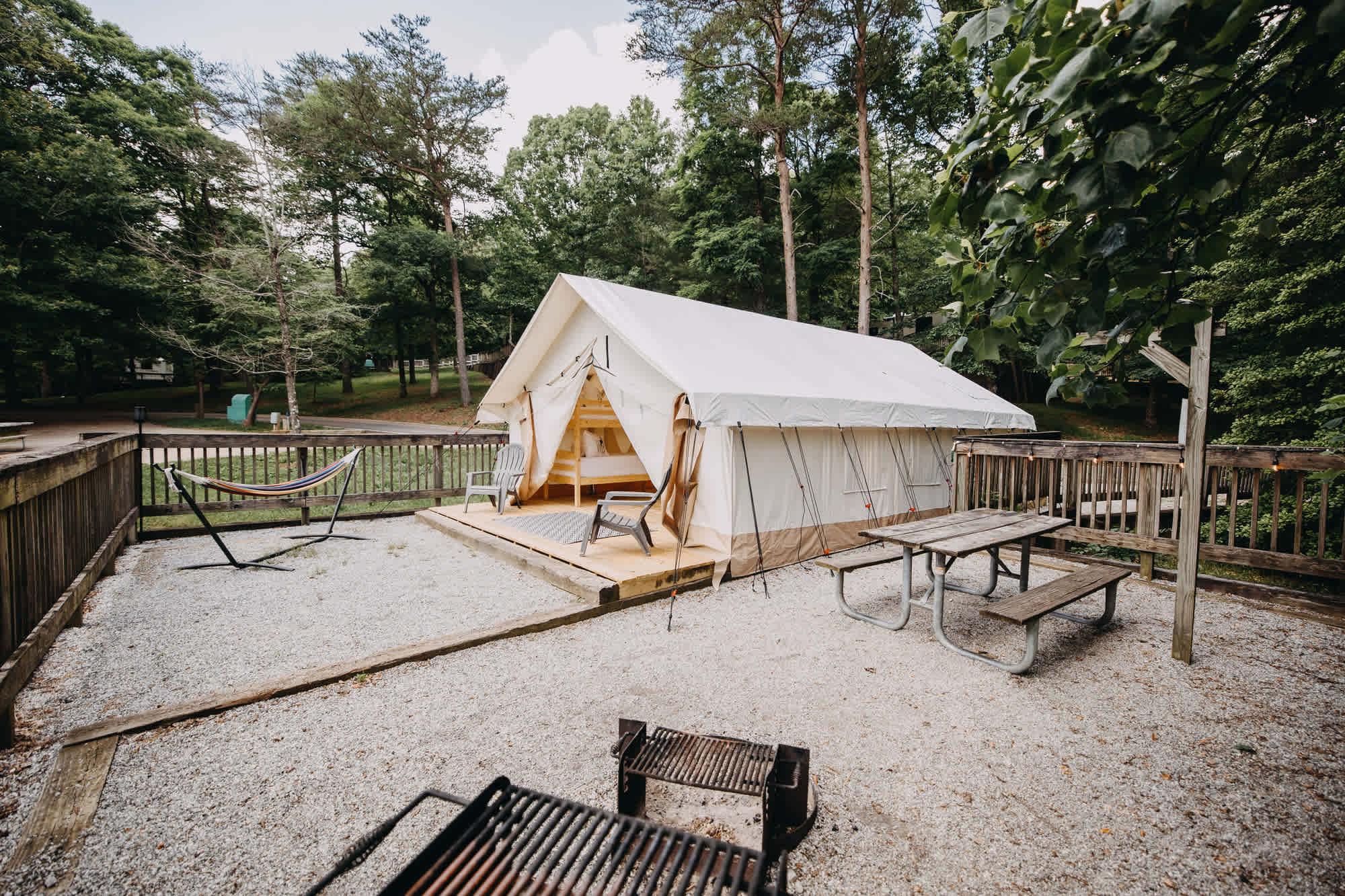 Glamping Retreat + Waterfall