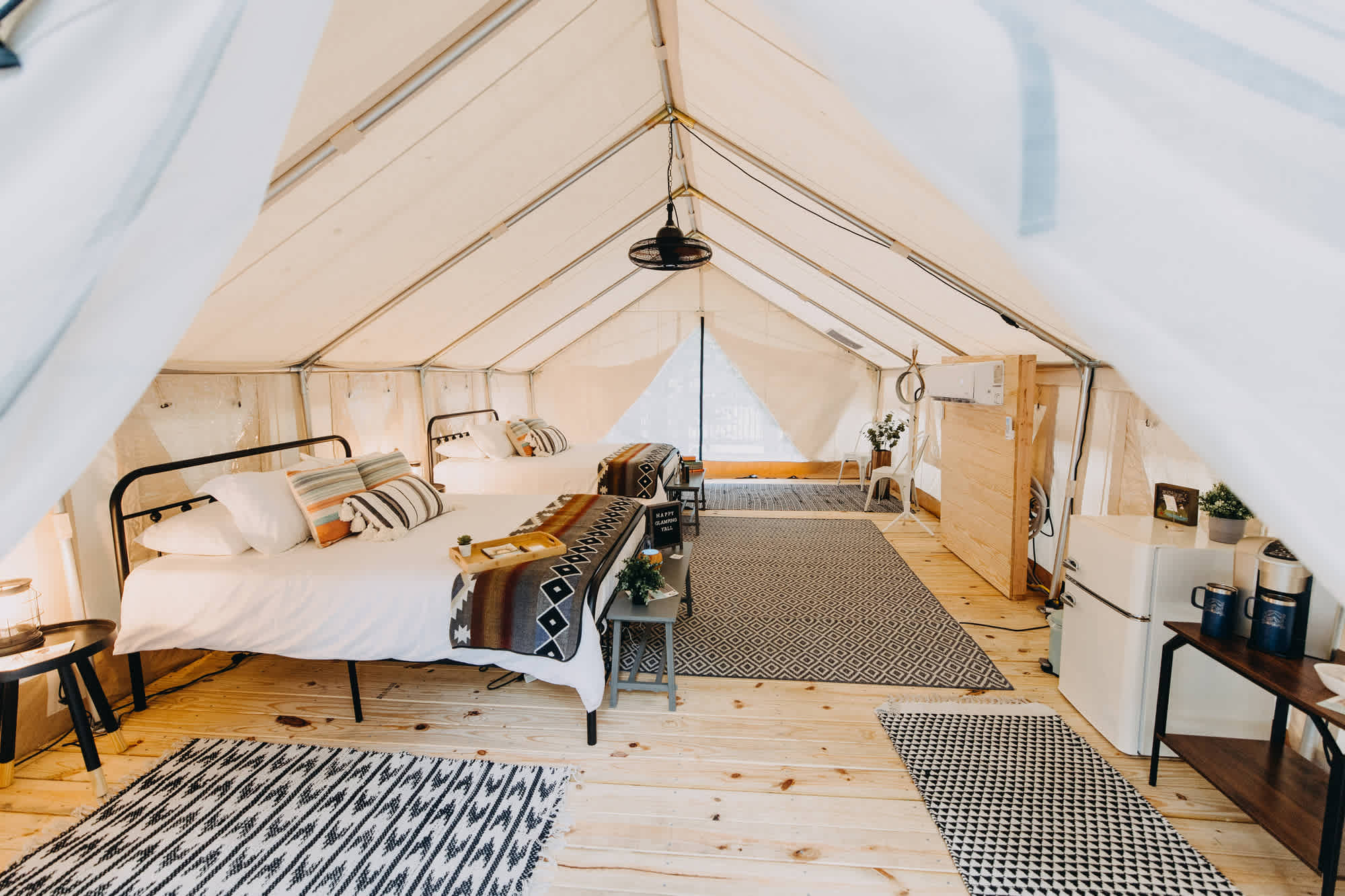 Glamping Retreat + Waterfall