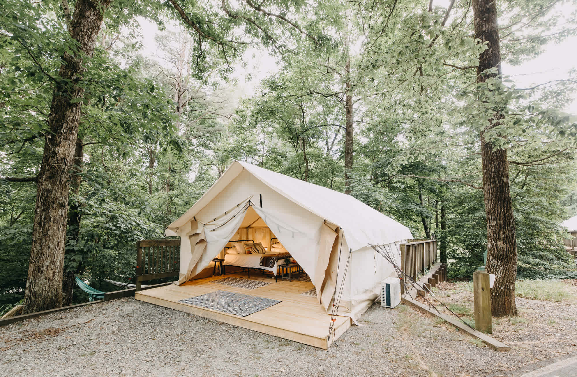 Glamping Retreat + Waterfall