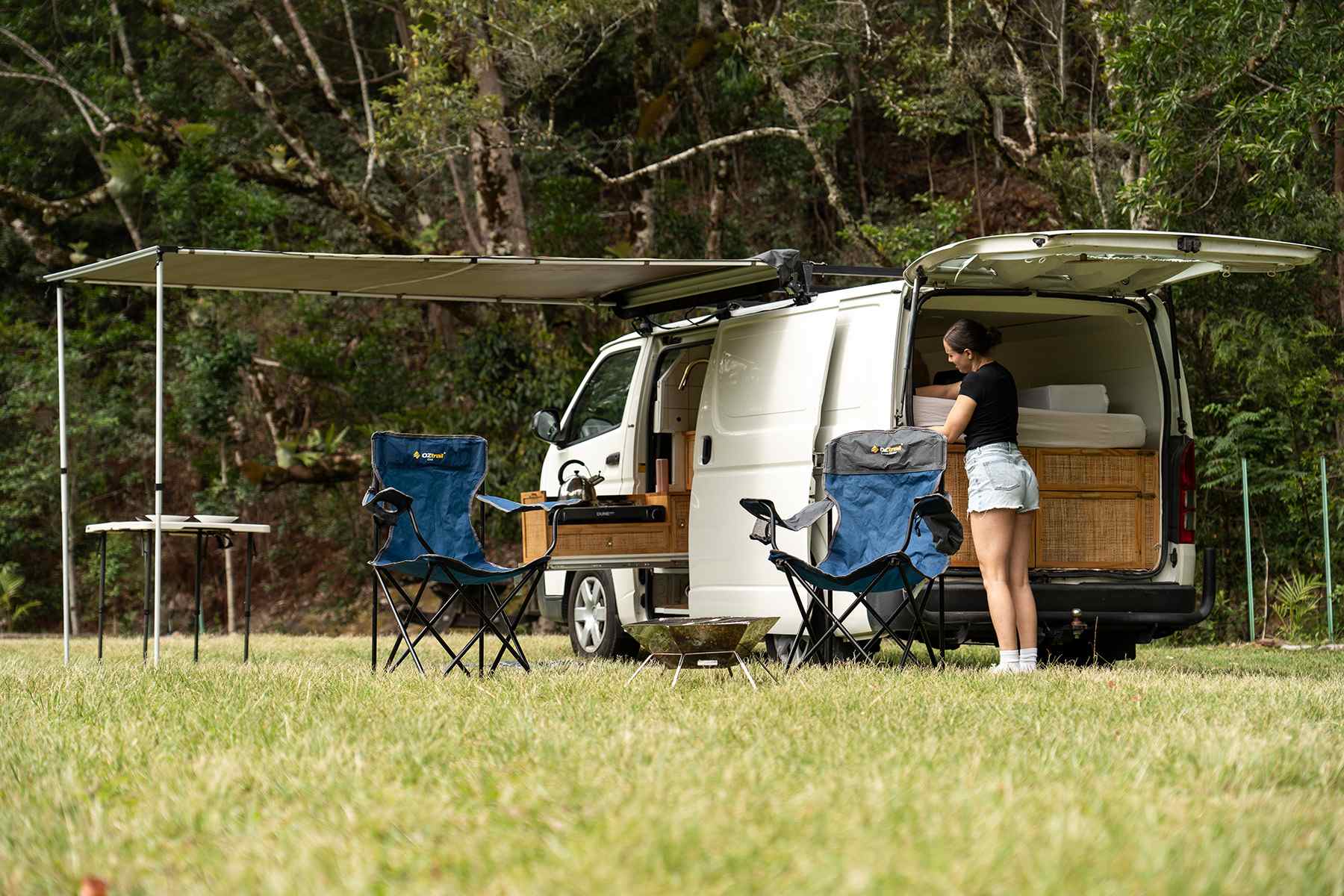 camp set up