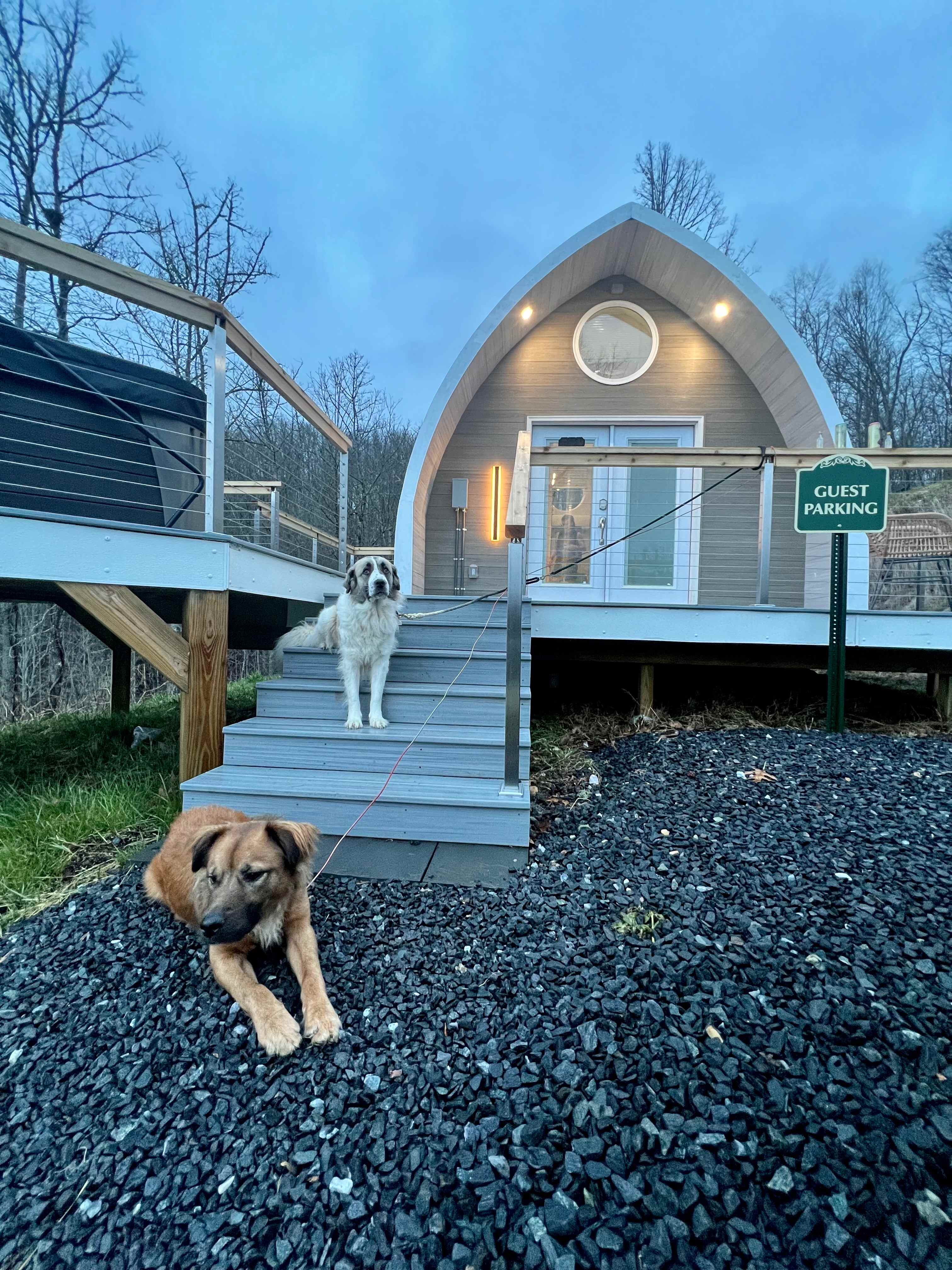 Romantic, hot tub, pet friendly