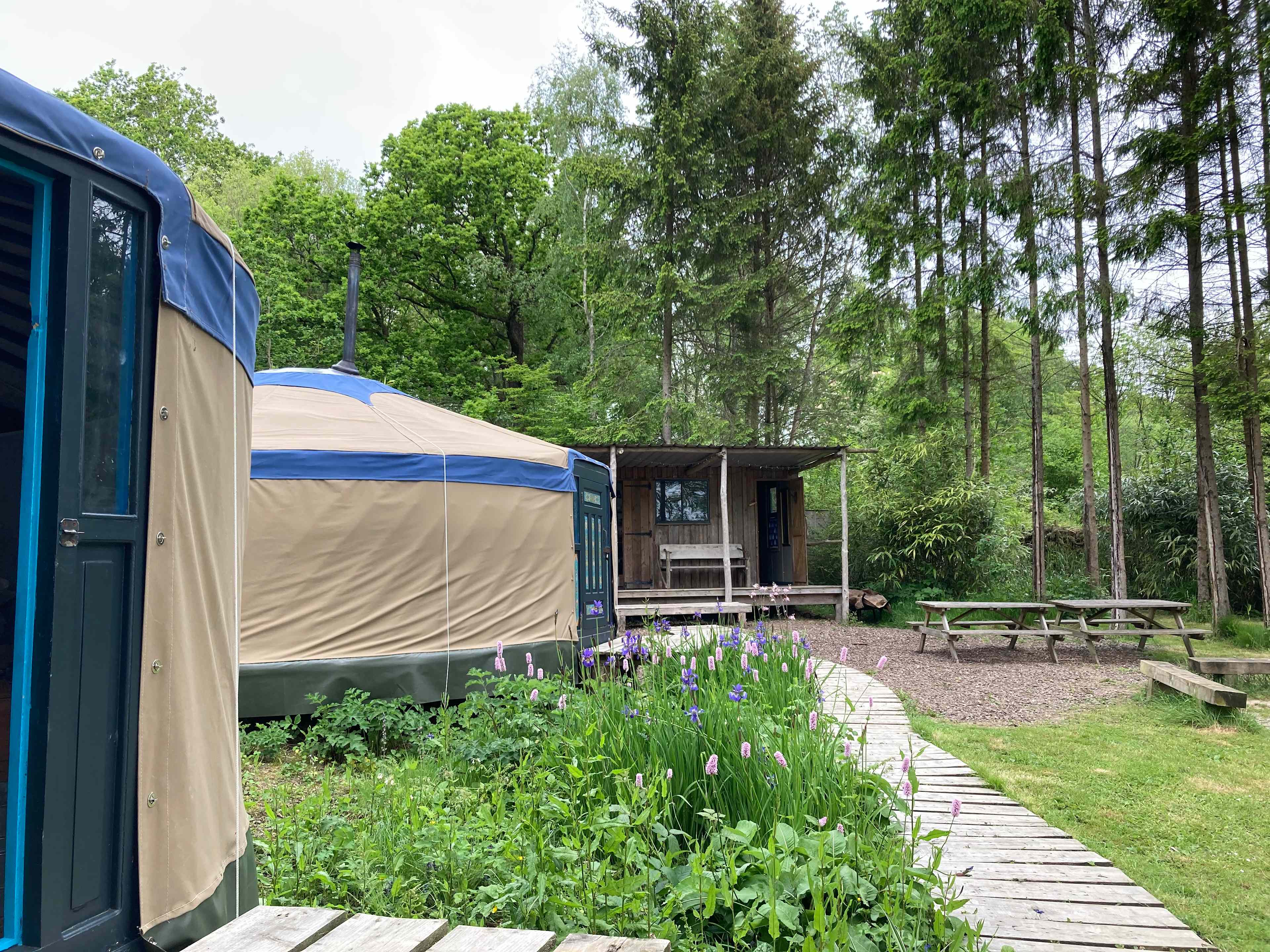 Barefoot yurts and  Safari Tent