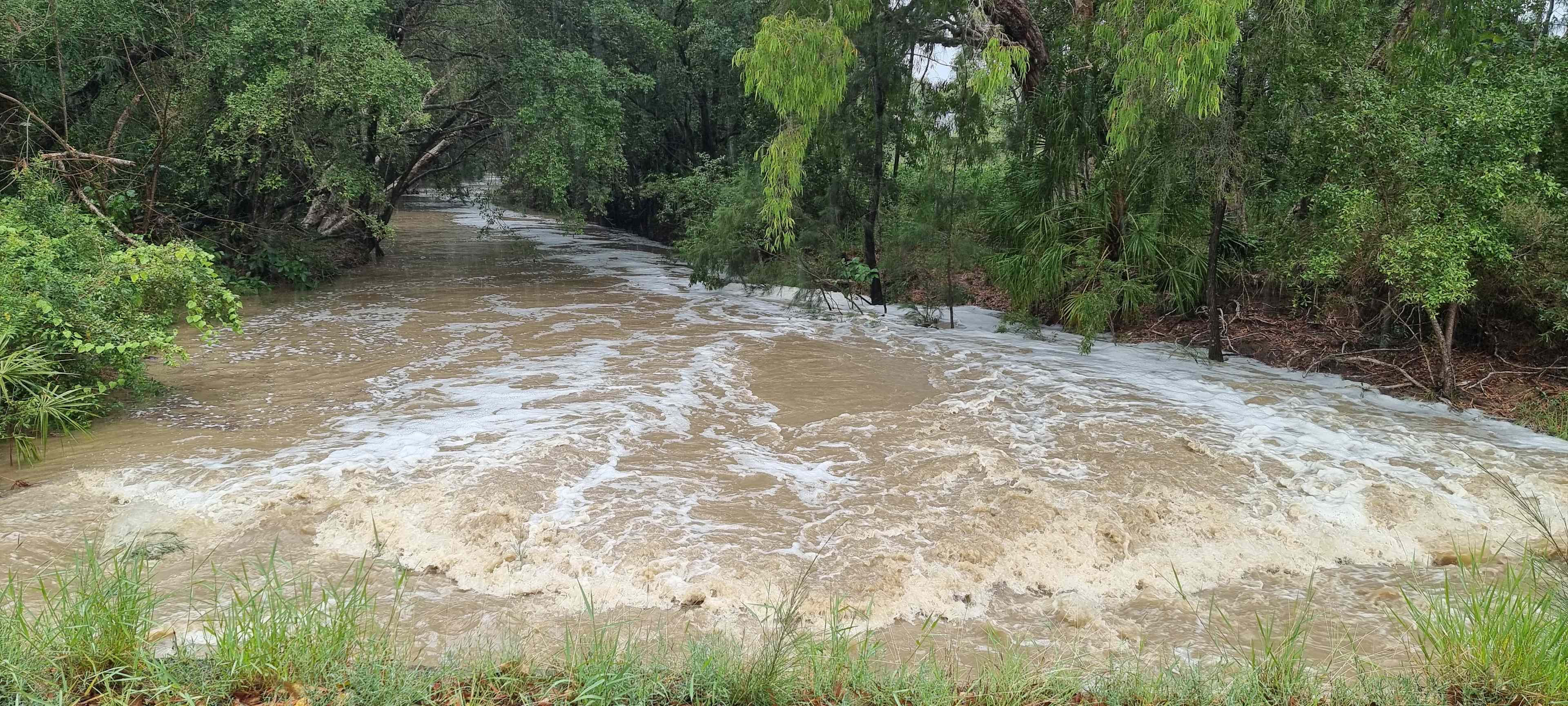Coorooman Creek - located approx 200 metres from the property