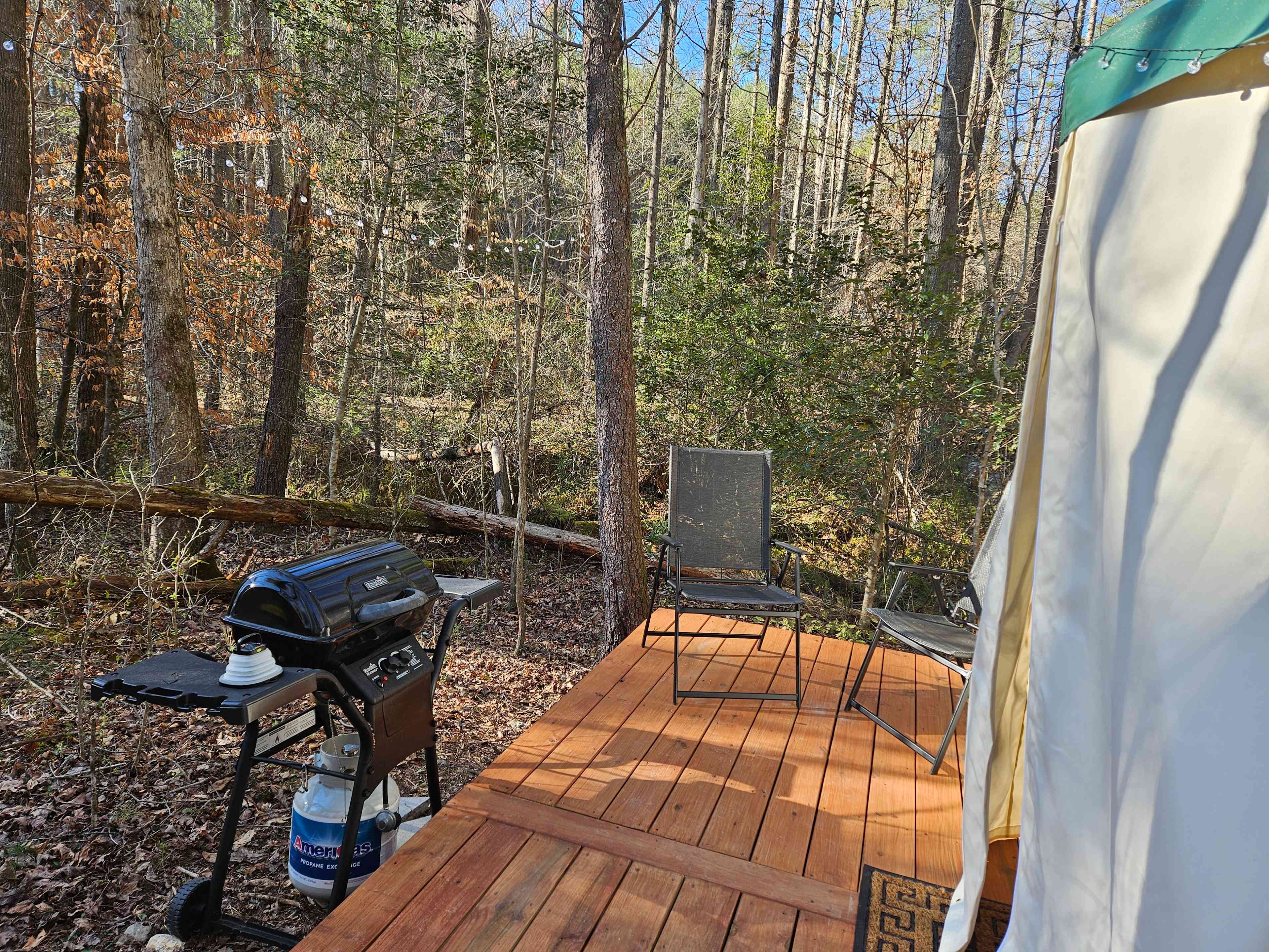 Yurt At Lake James And Fonta Flora