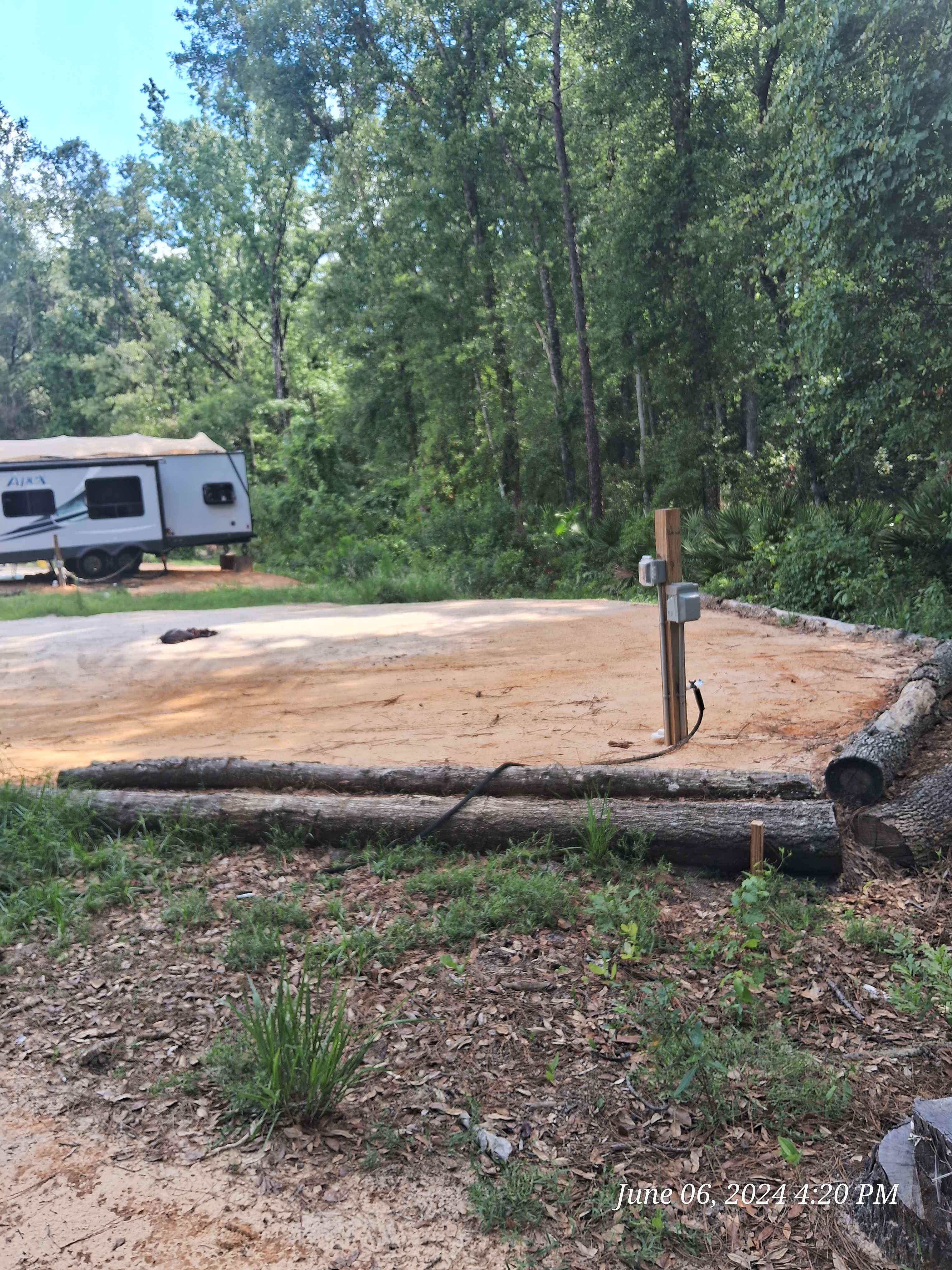 Mini fishing town near Ocala Forest