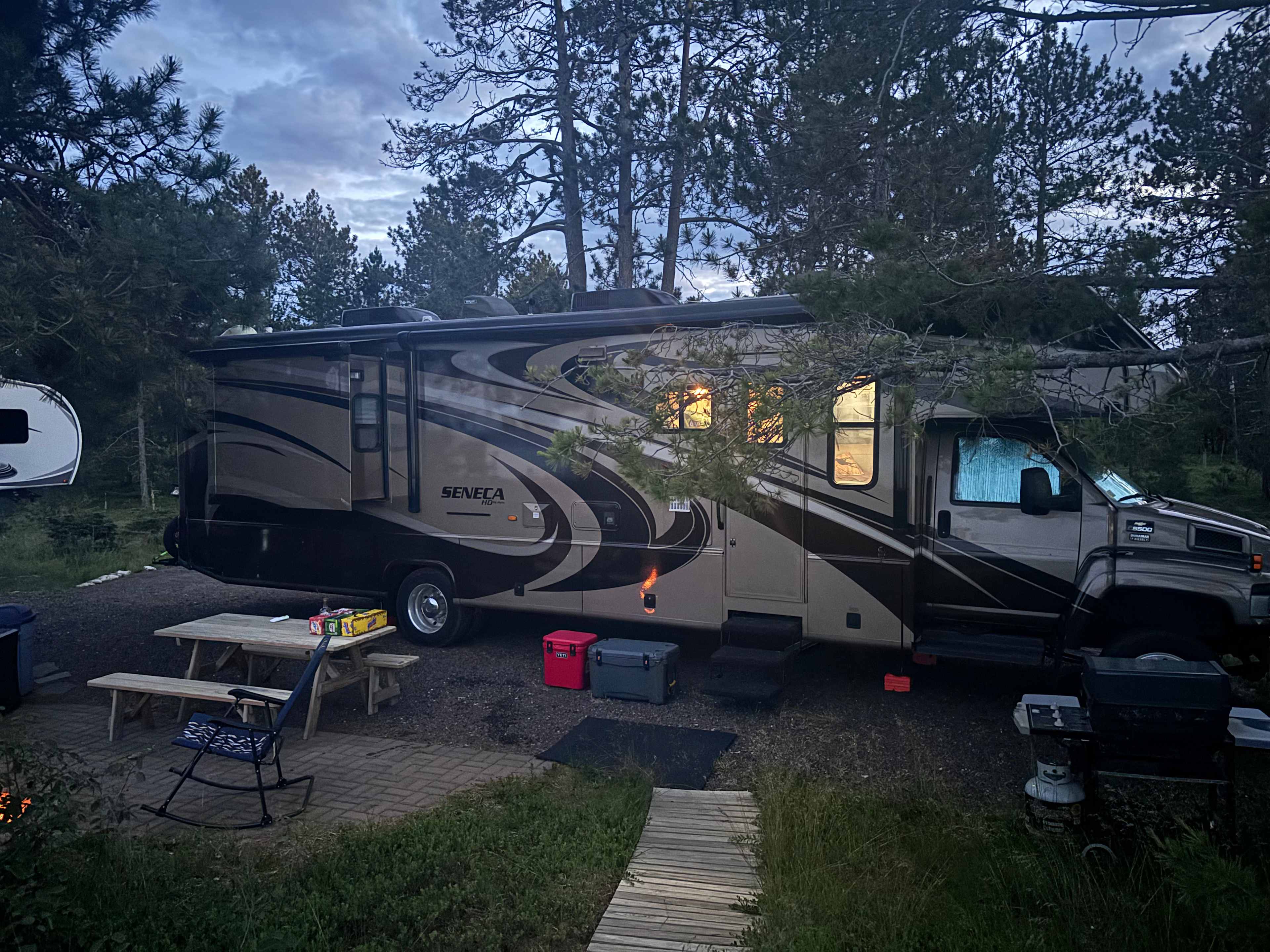 Premium Keweenaw Beach RV Site