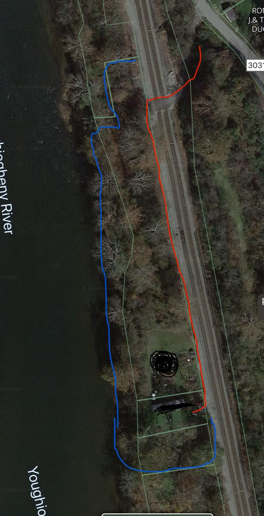 Riverside camp