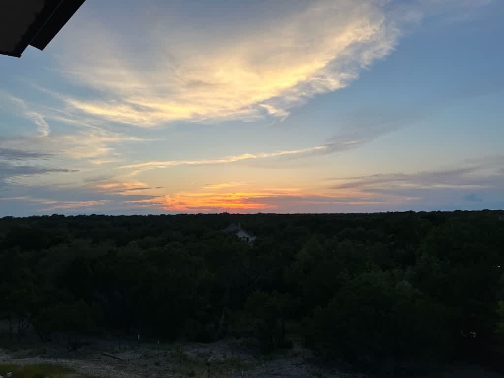 End your evenings with picturesque hillside sunsets