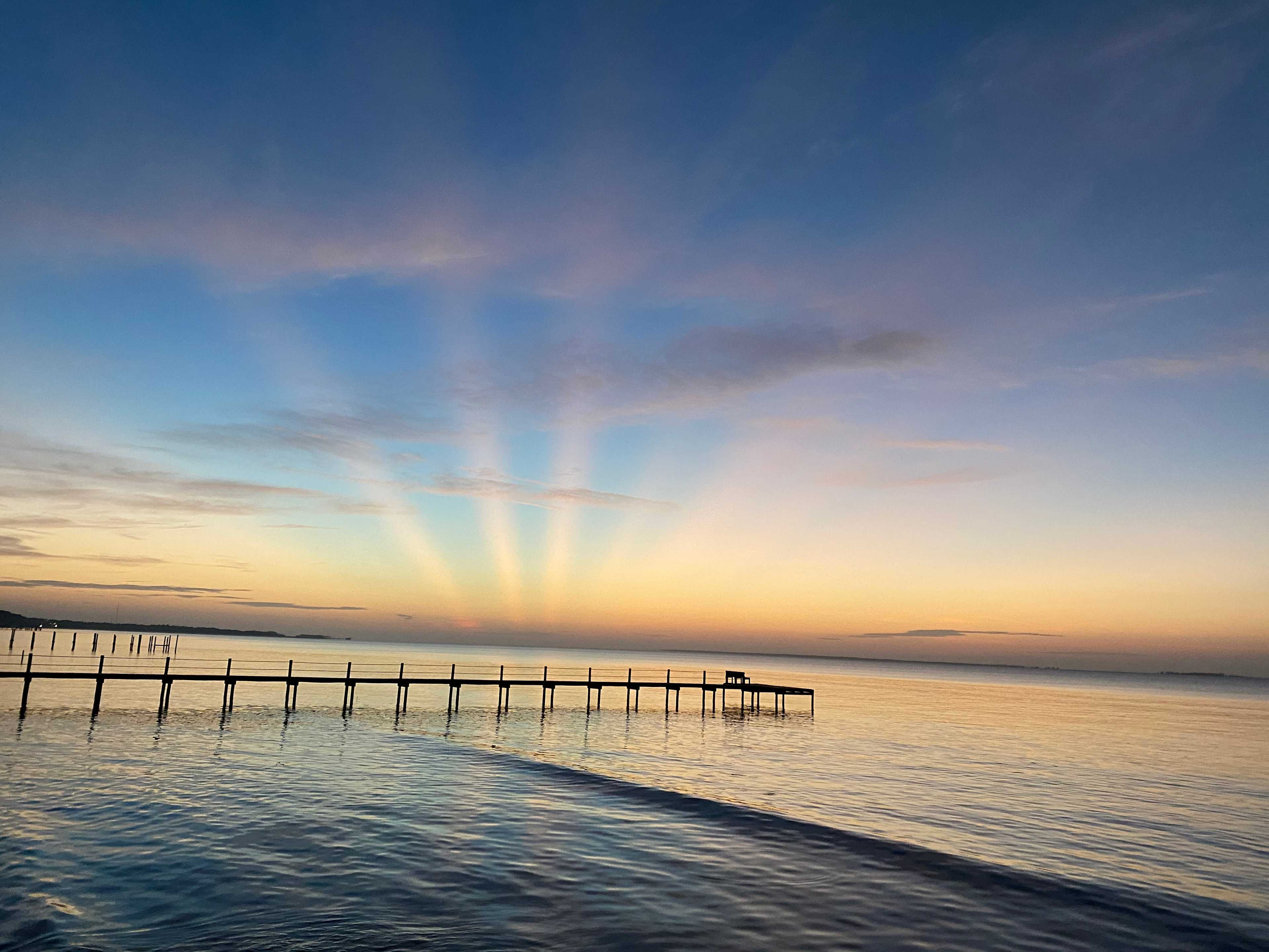 Sunrise on the bay