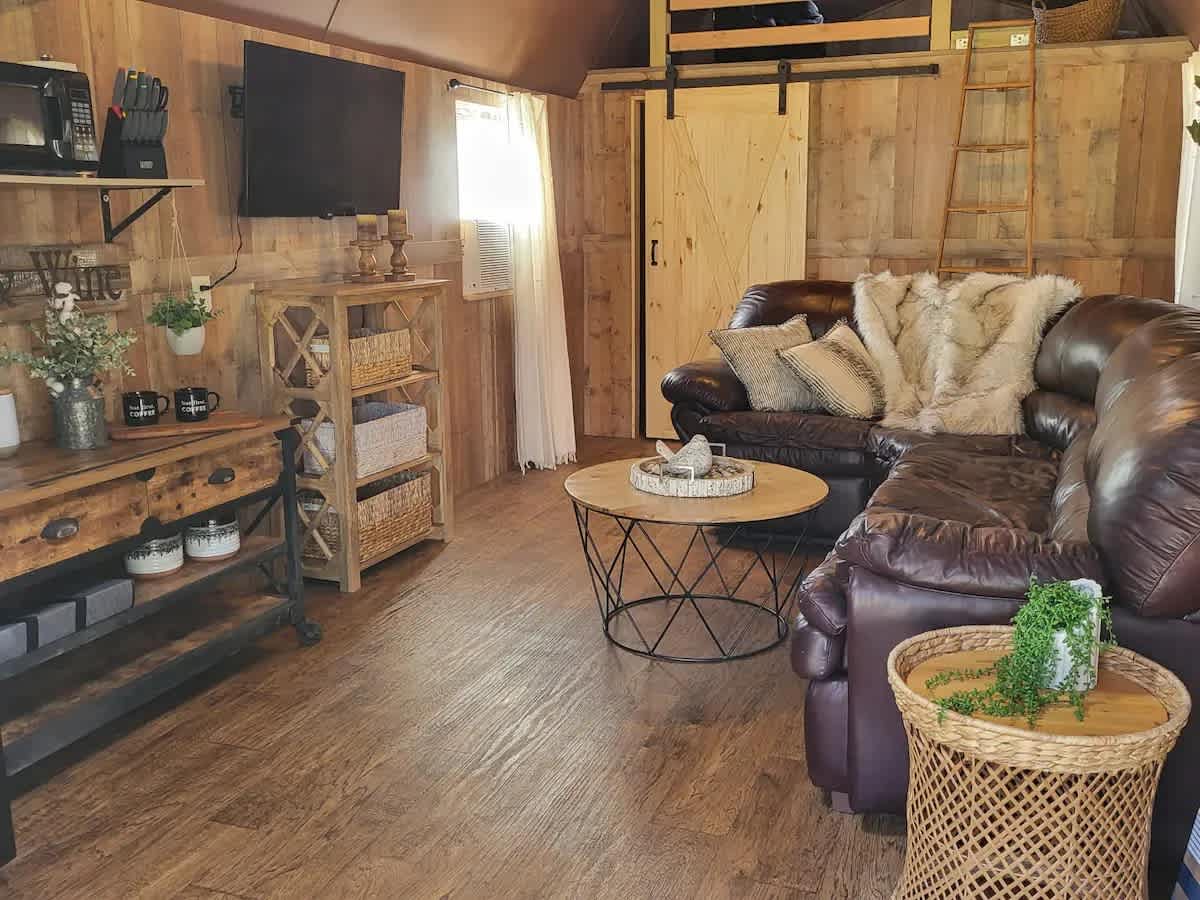 Cabin 13 interior