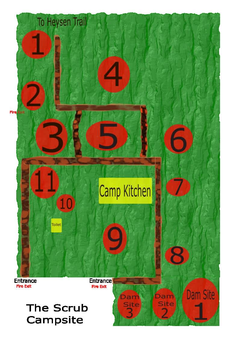 The Scrub Campsite - Inman Valley