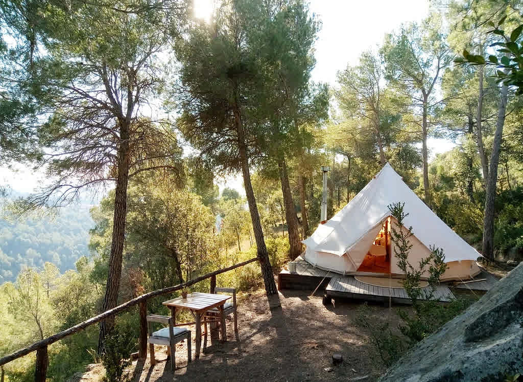 The best forest campsites in Spain