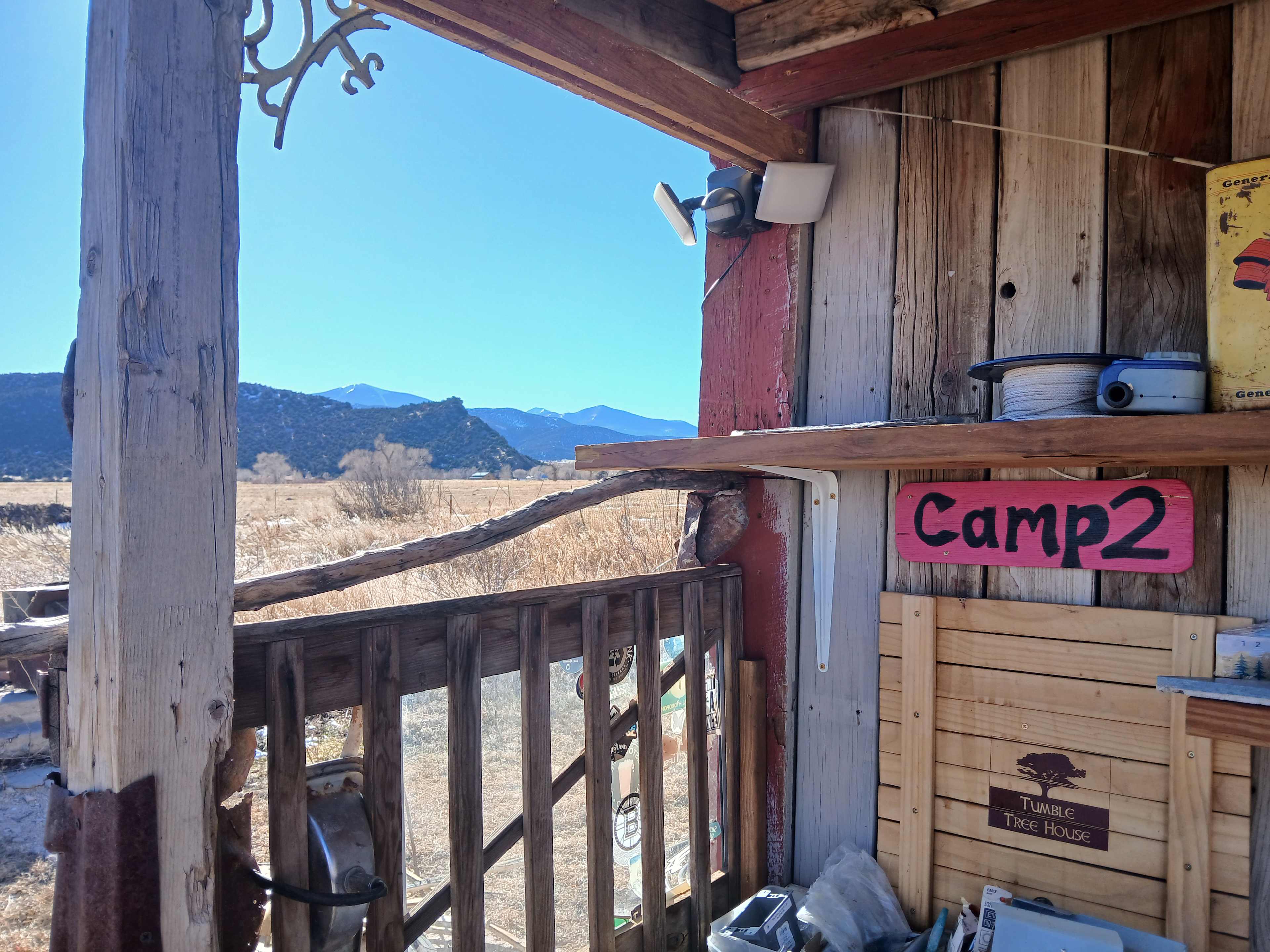 Camp 2  Sand Dunes and 14er access.