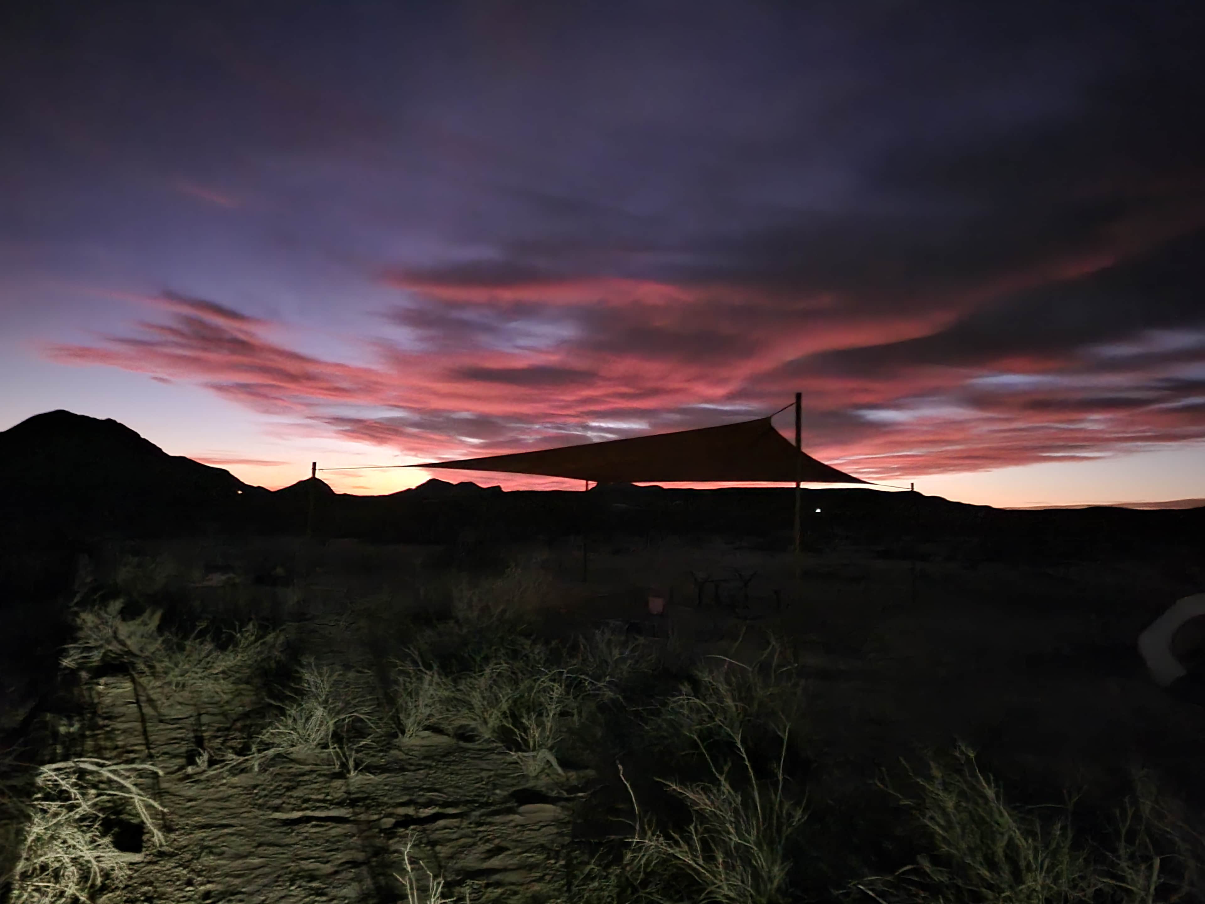 Vista De Las Montañas Terlingua