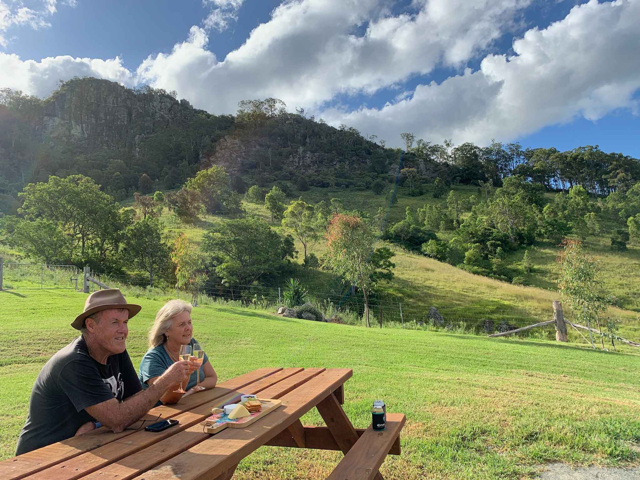 Old Man's Rest Camp at The Big Rock
