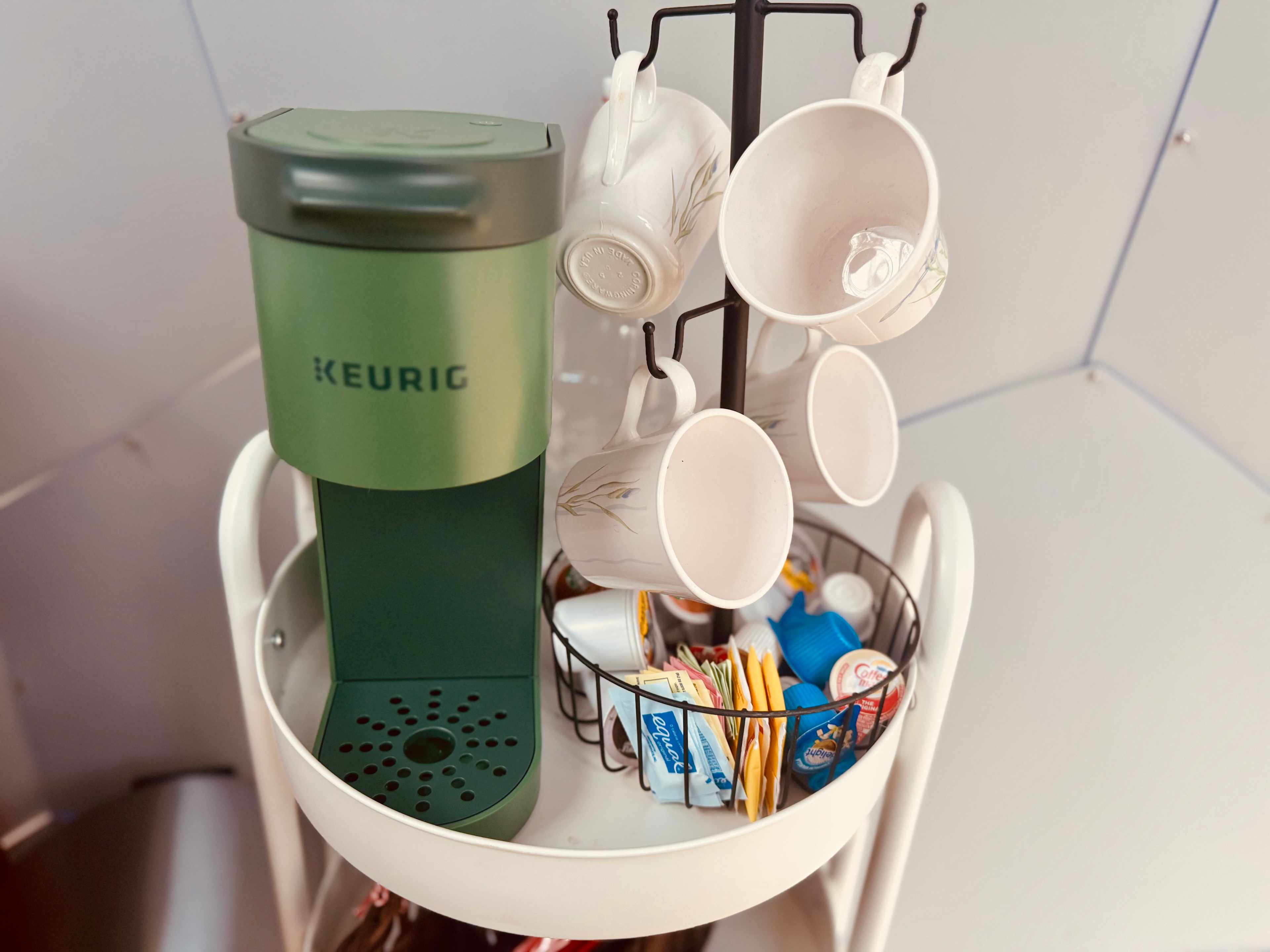 Coffee and tea are on us! Electricity is supplied by our gas generator set back off the path to allow for the most reduction of noise. 