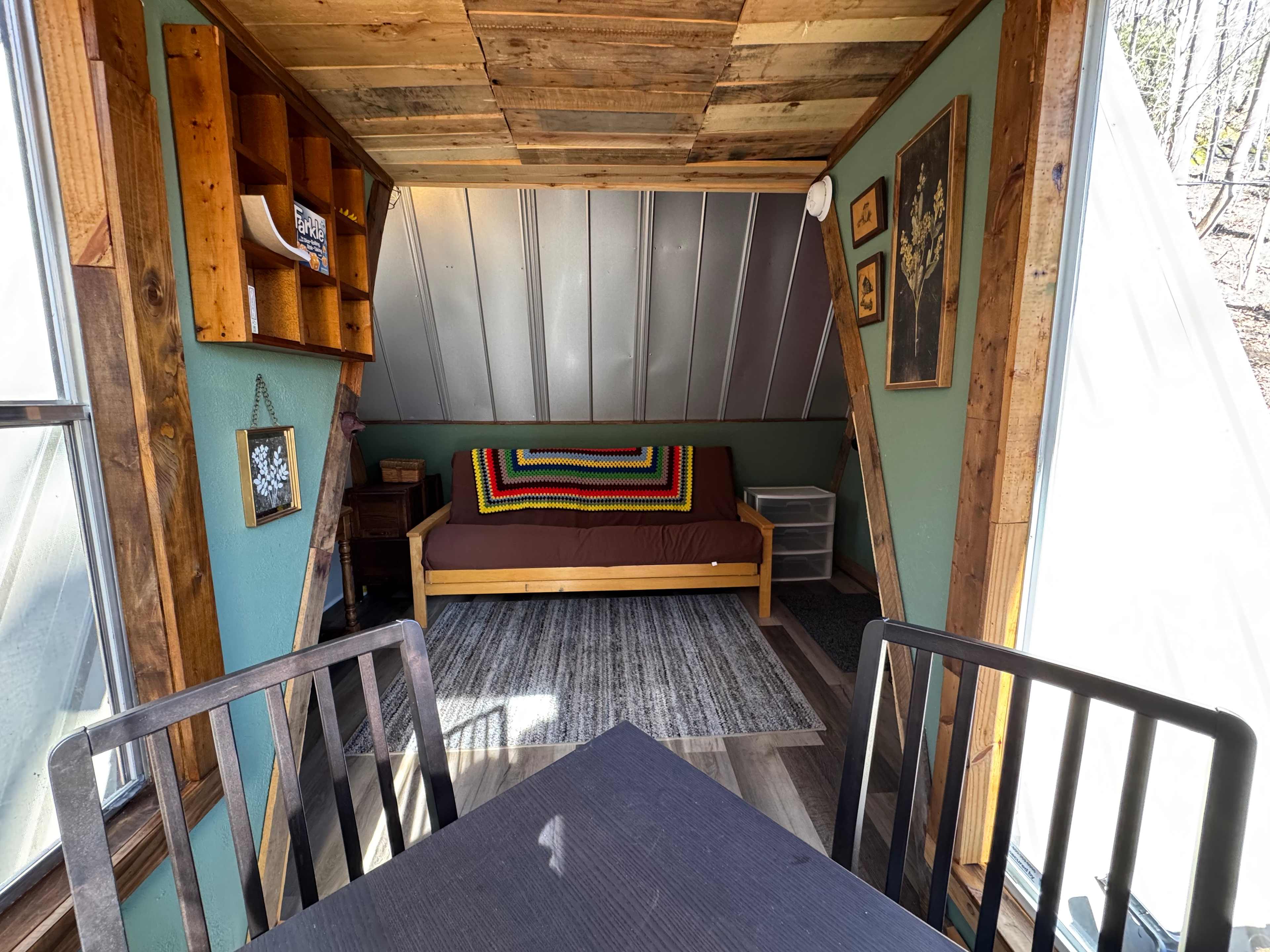 Secluded Creek Front Tiny A-Frame