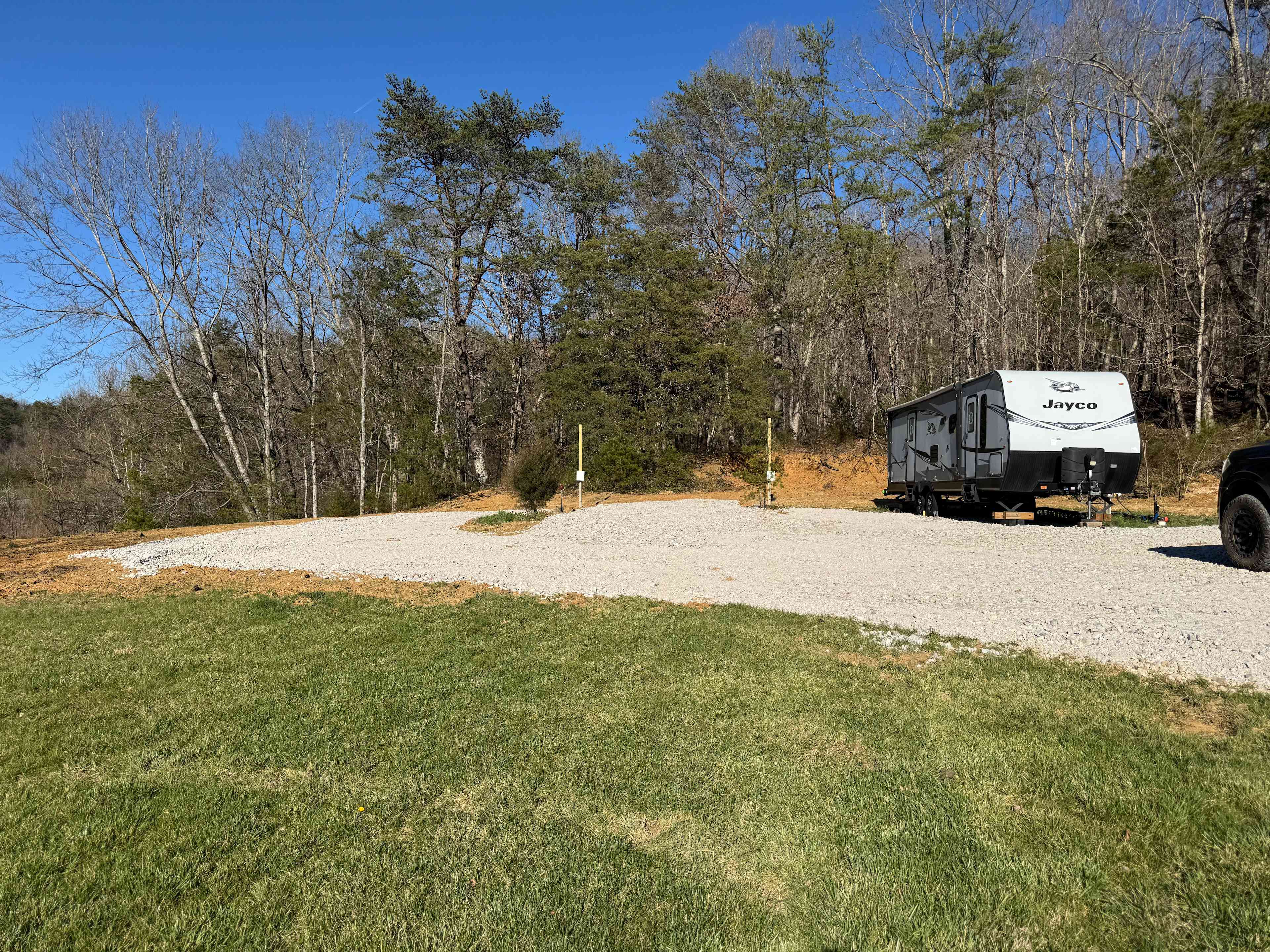 RV Camp Sites At Valley Bluff