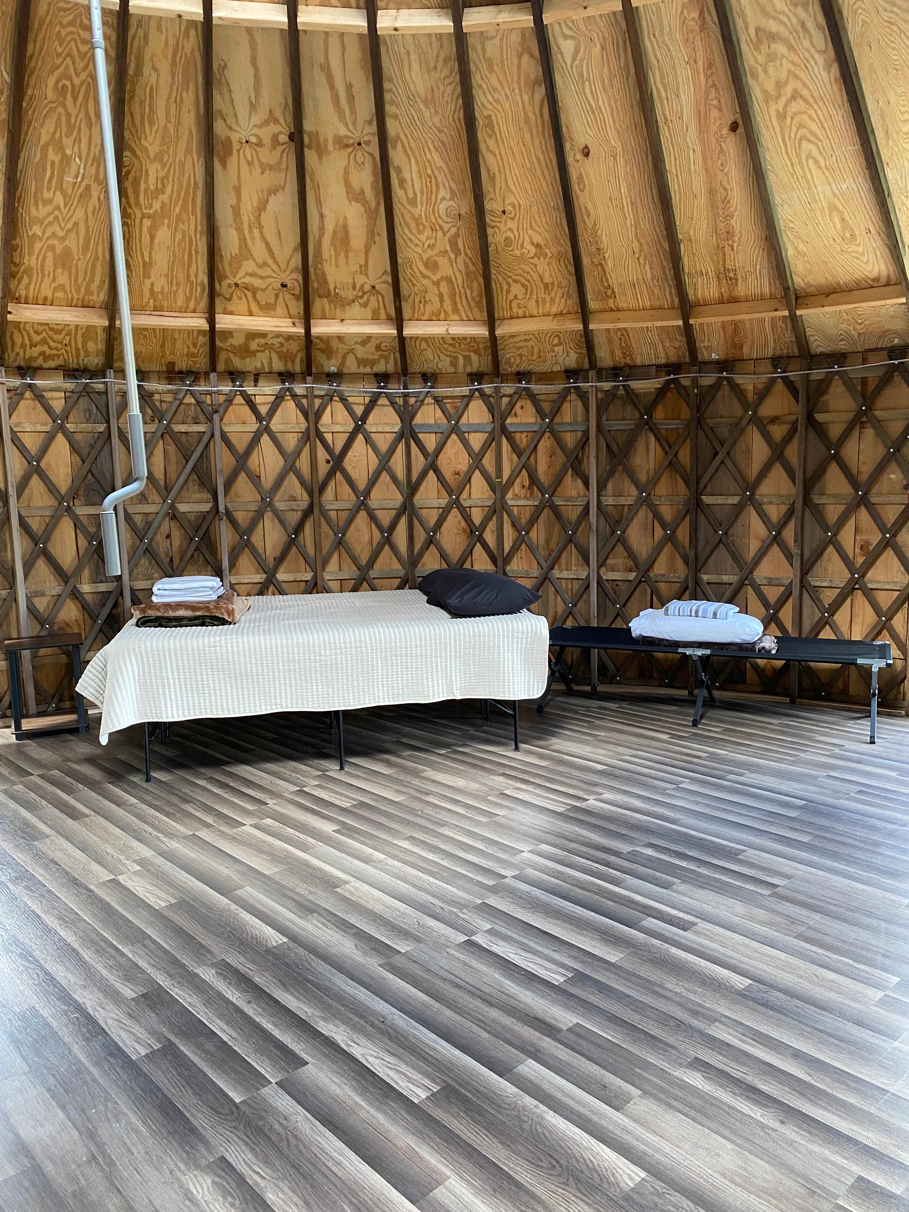 Spacious Off-Grid 30ft Yurt Cabin