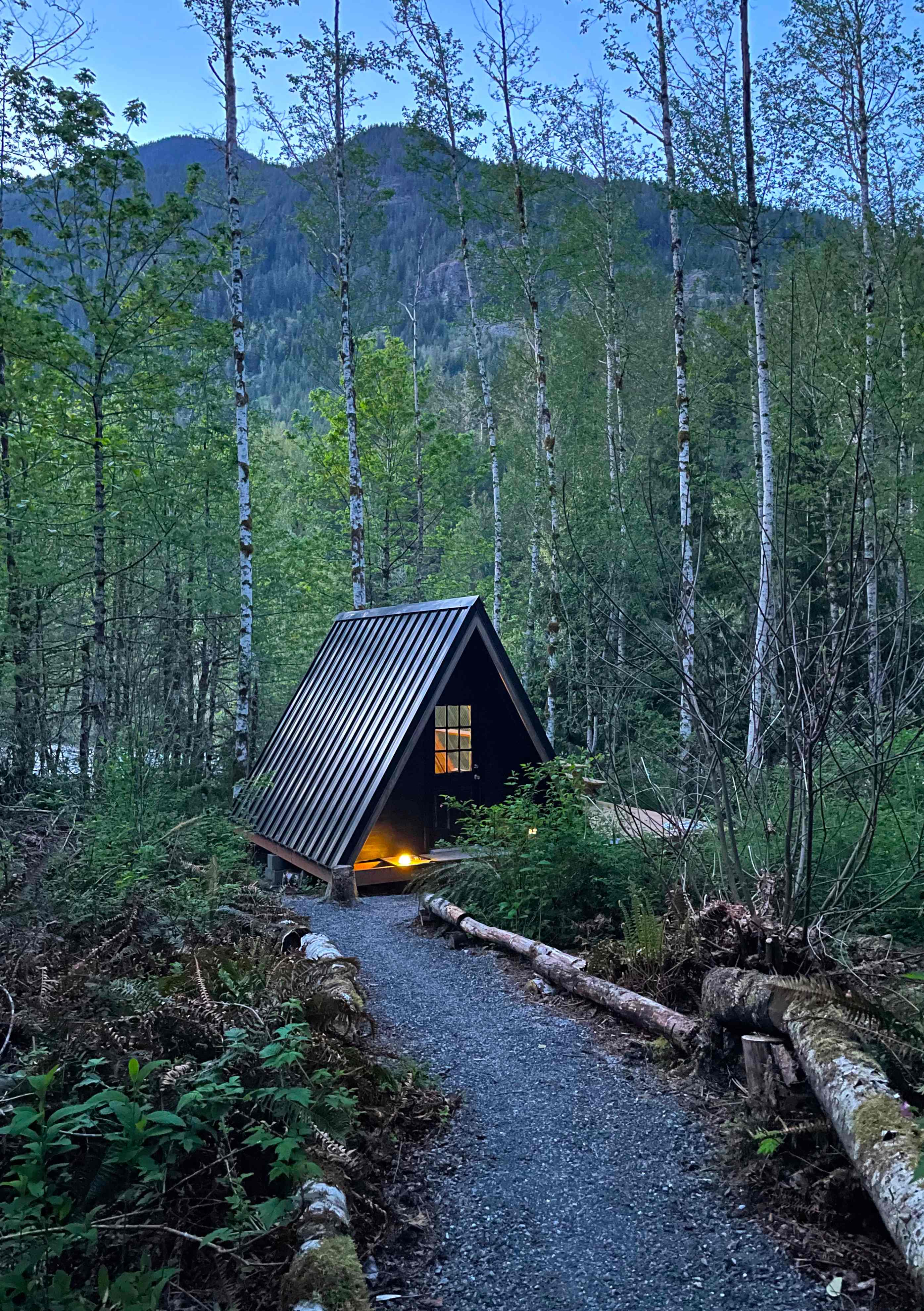 Tiny A-Frame on Cascade River