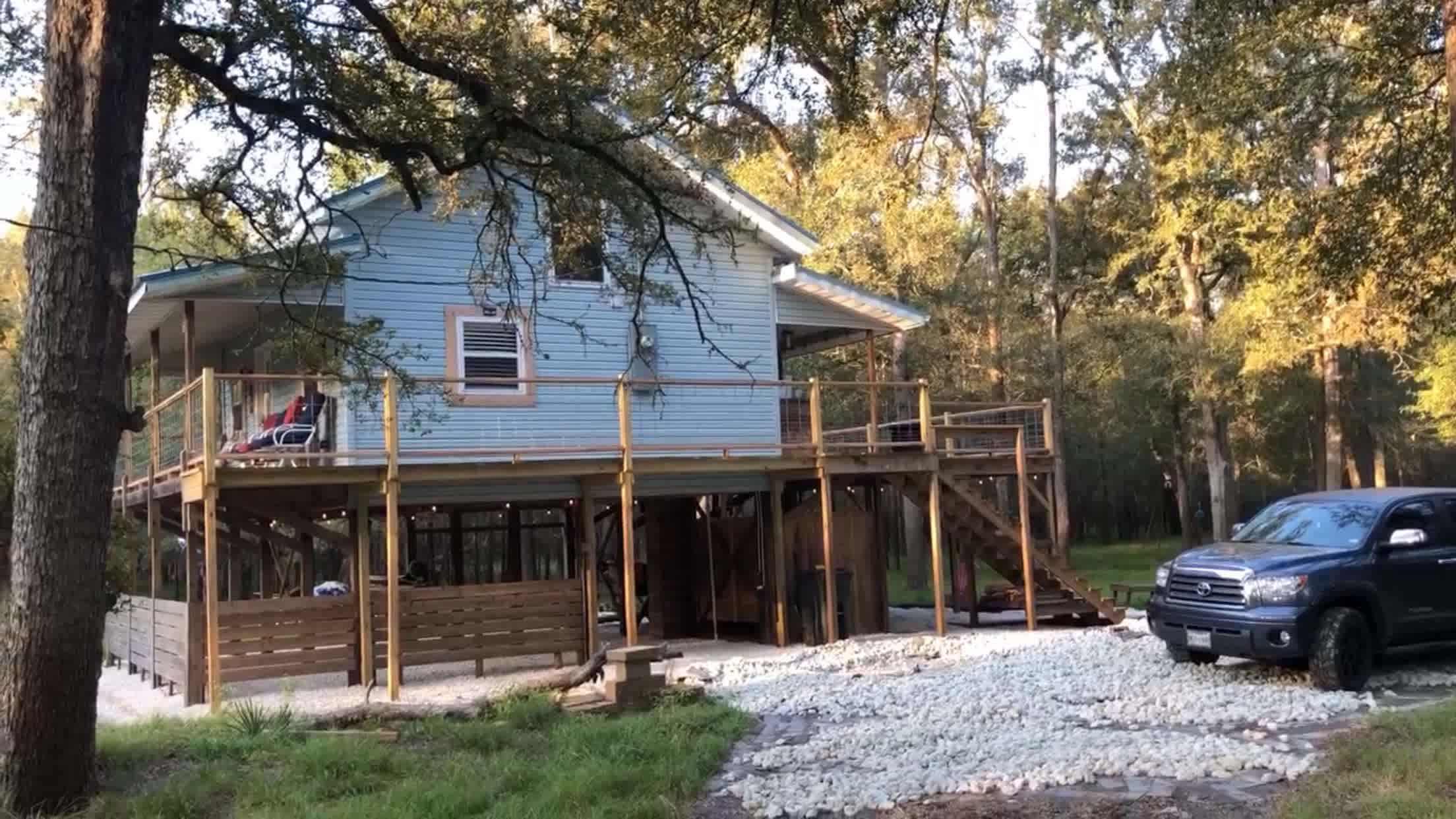 Mountain Cabin in East Texas Woods