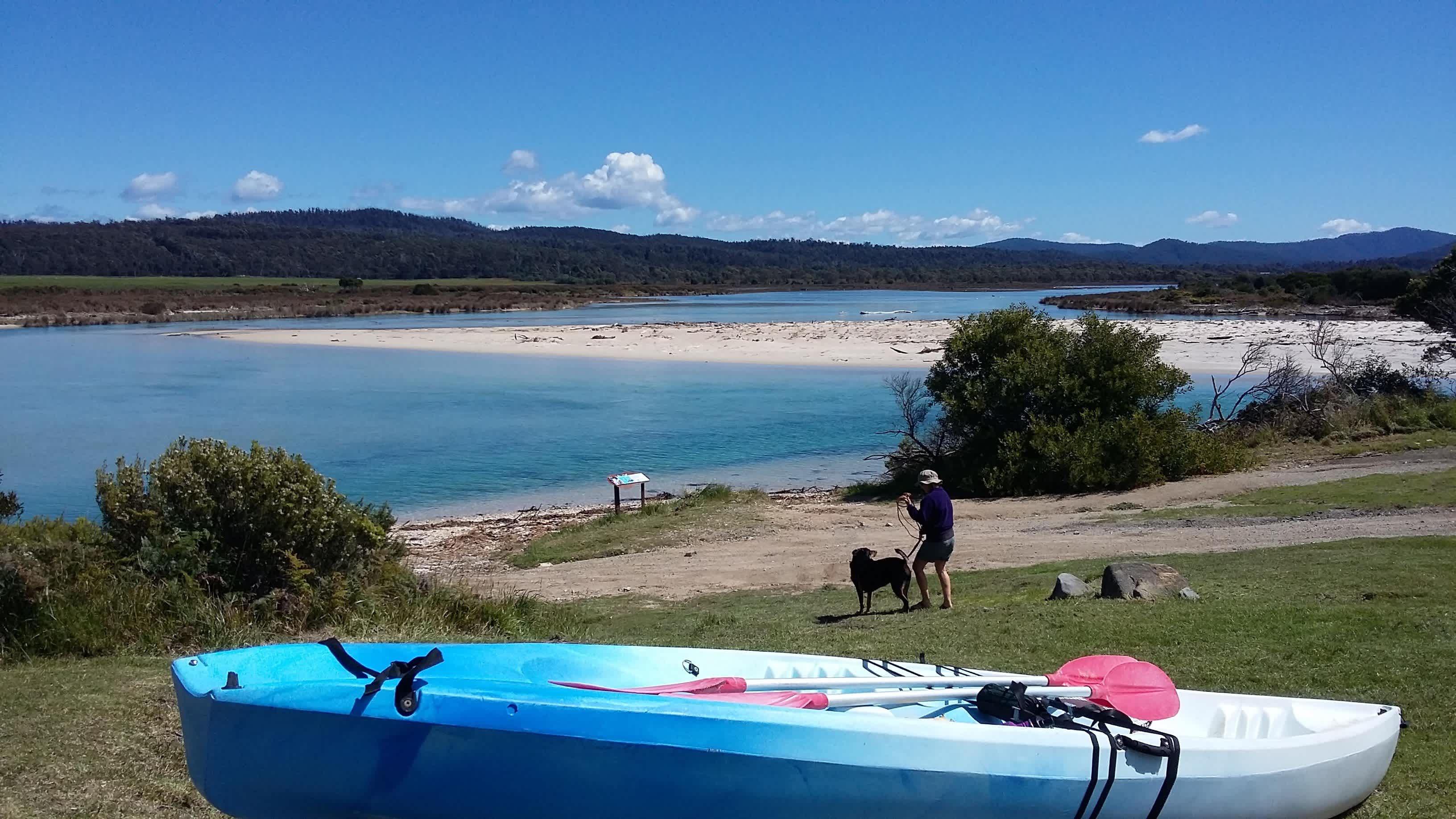 Kayak the peaceful lagoon 