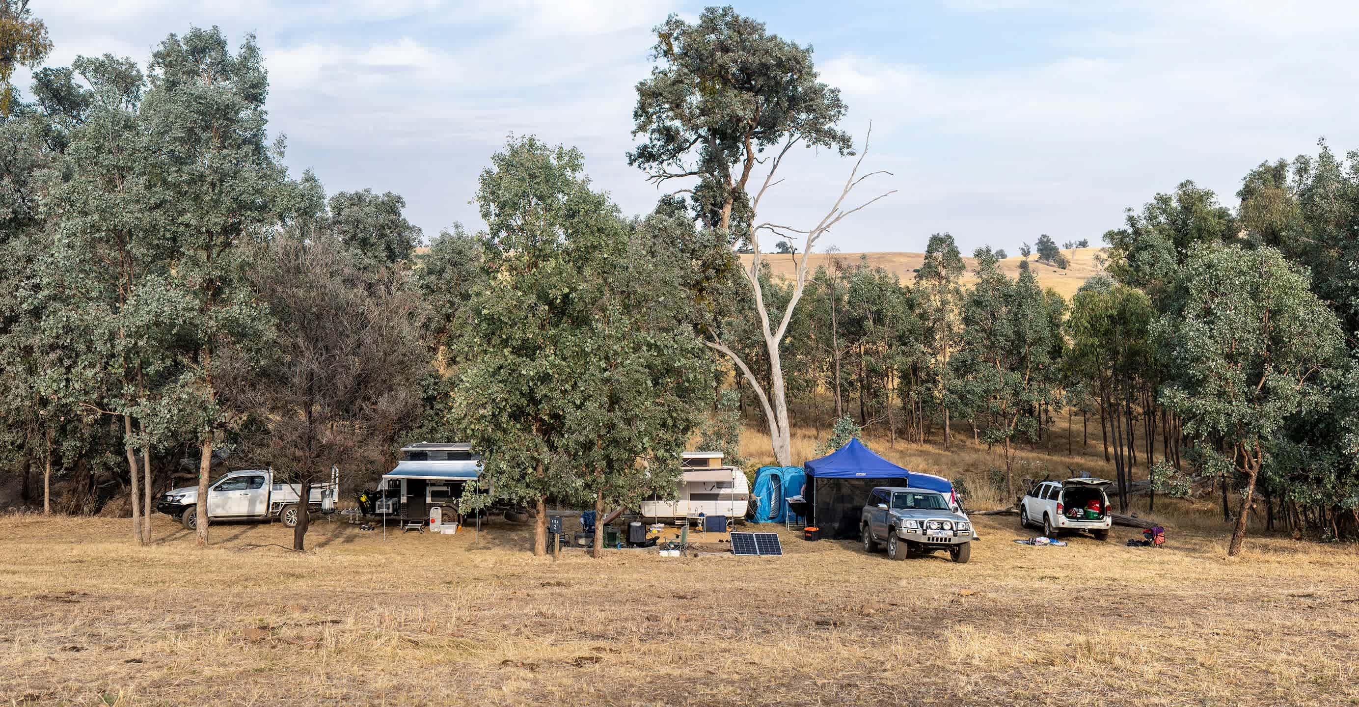 Campsite 2. Large sites, great for groups