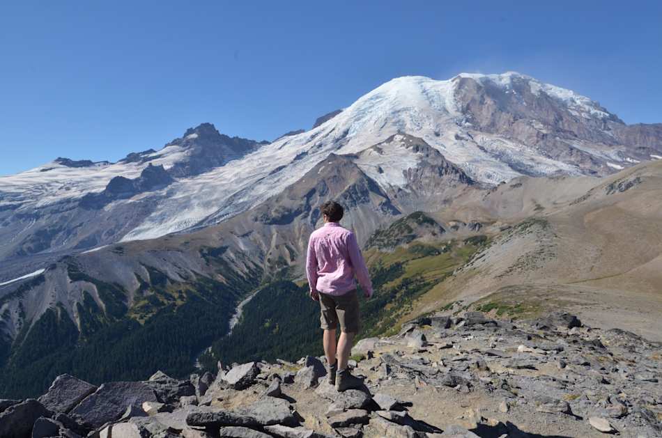 Burroughs Trail out of Sunrise